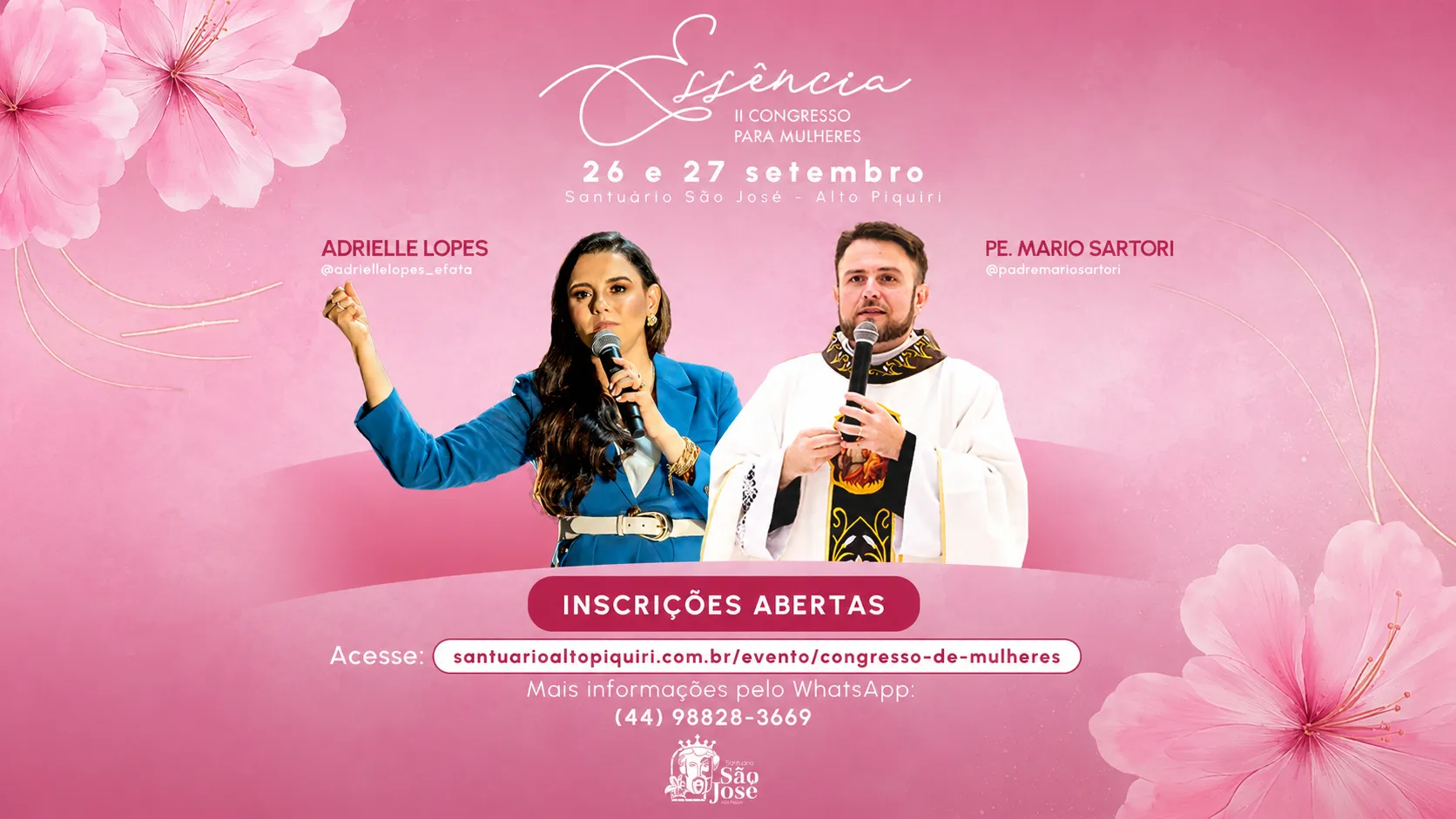 🌸 II Congresso para Mulheres "Essencia"